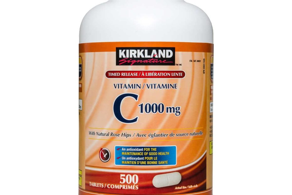 Amazon.Com: Kirkland Signature Vitamin C, 1000Mg, 500 Tabs : Grocery &  Gourmet Food
