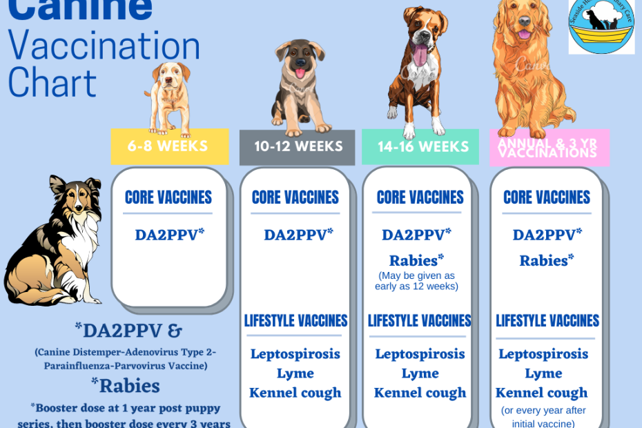 Dog Vaccination Information — Seaside Home Veterinary Care