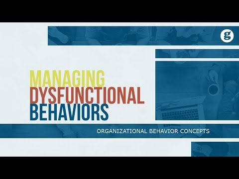 Minimizing Dysfunctional Behaviors