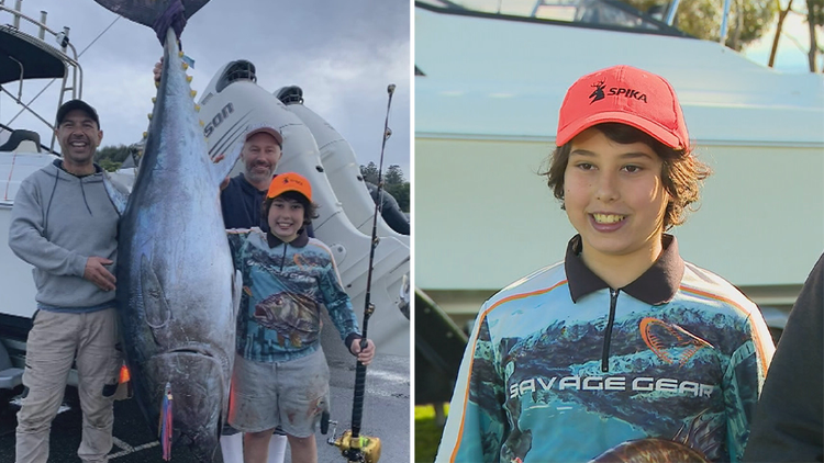 Apollo Bay: Young Fisherman Catches Giant Bluefin Tuna