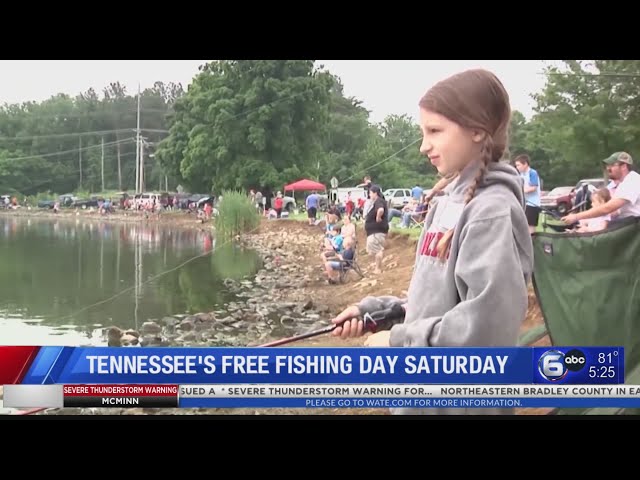 Tennessee'S Free Fishing Day On Saturday - Youtube