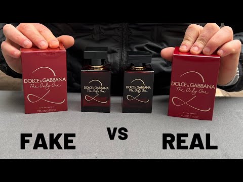 Fake vs Real Dolce & Gabbana The Only One 2 Perfume 100 ml