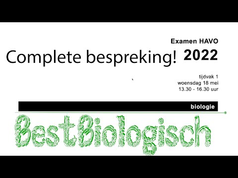 Examenstof Biologie Havo 2022 Alles Wat Je Moet Weten Voor Het Examen