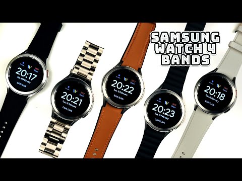 Straps / Bands for the Samsung Watch 4 Classic