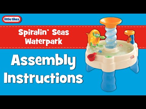 Spiralin’ Seas Waterpark | Assembly Instructions | Little Tikes